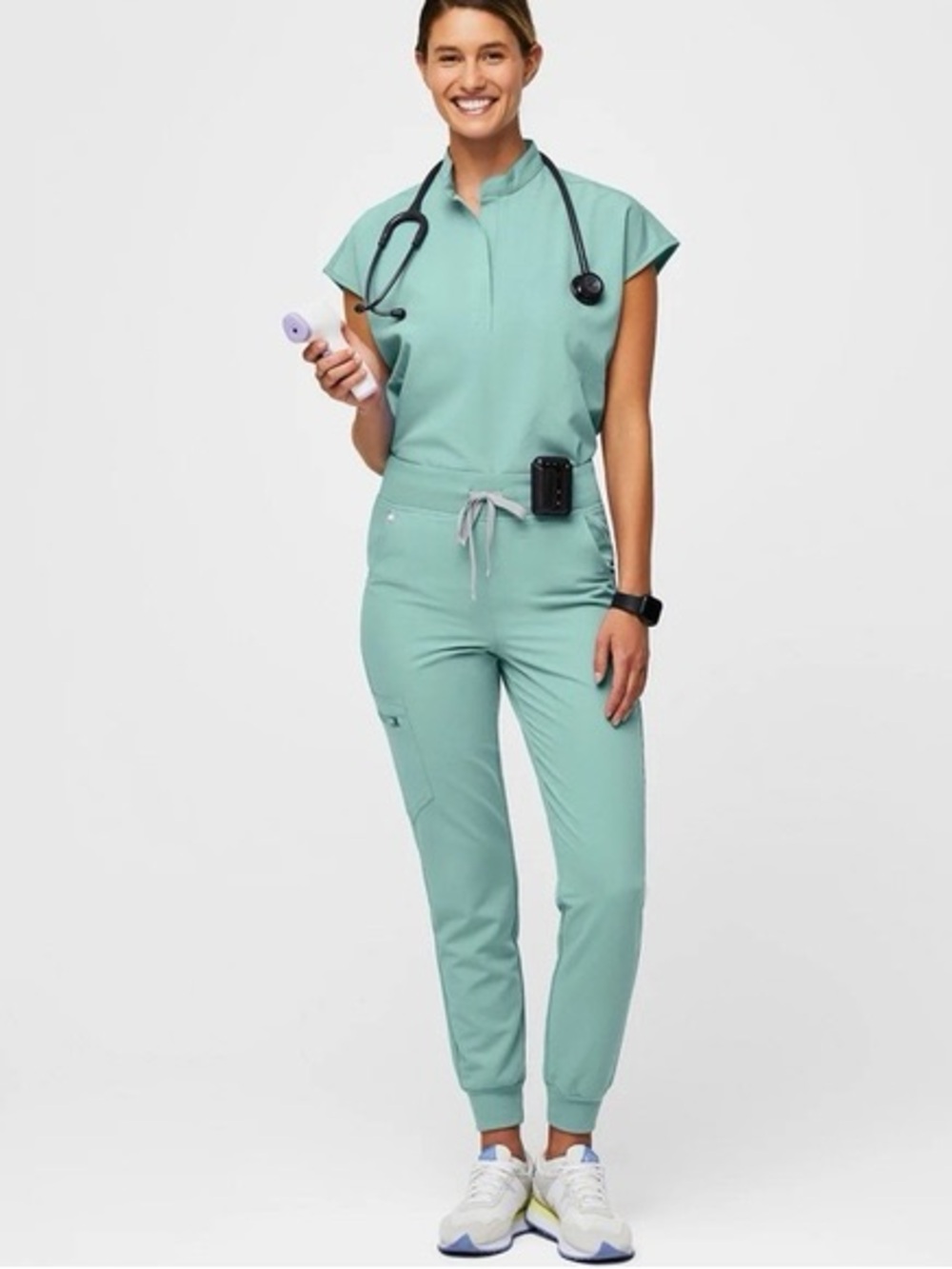 Figs Seaglass Zamora joggers